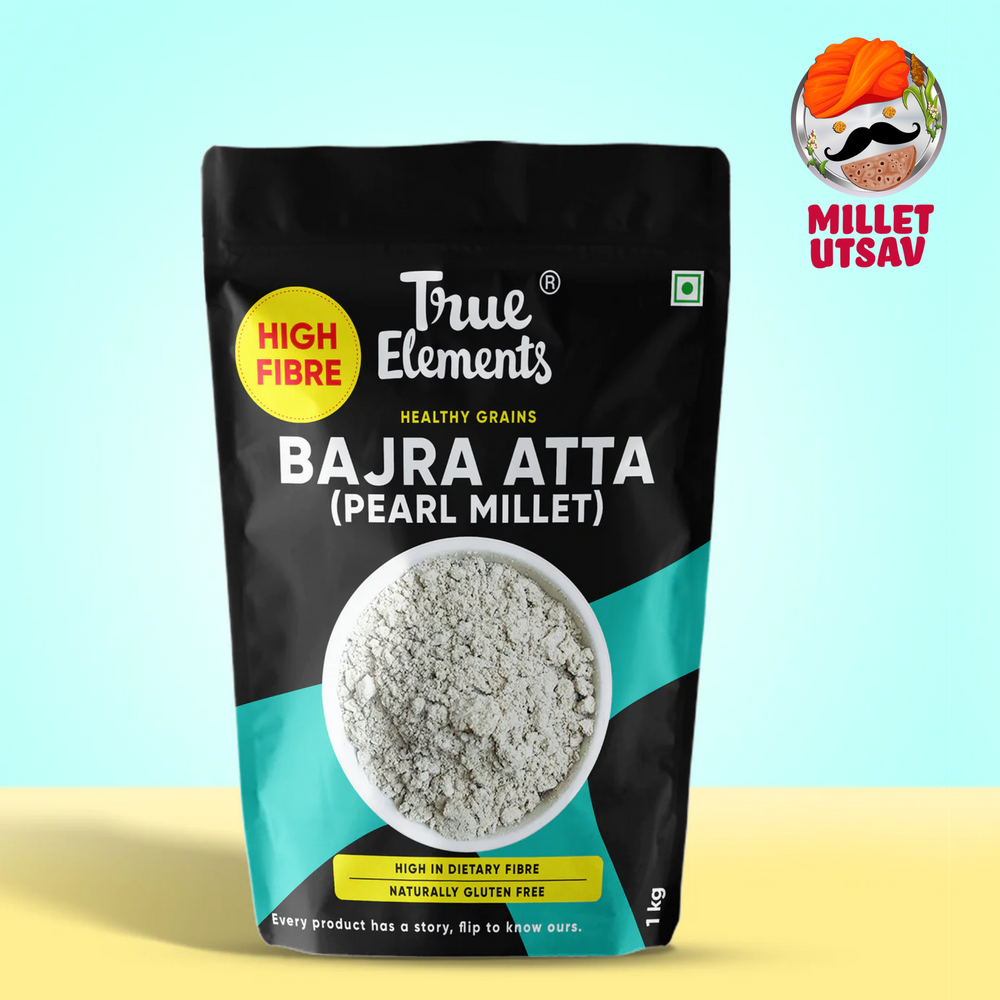 
                  
                    Bajra Flour - Atta, Gluten Free Millet Flour
                  
                