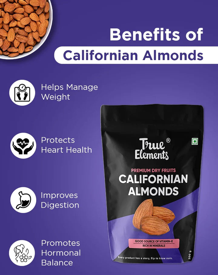 
                  
                    Californian Almonds 200g
                  
                