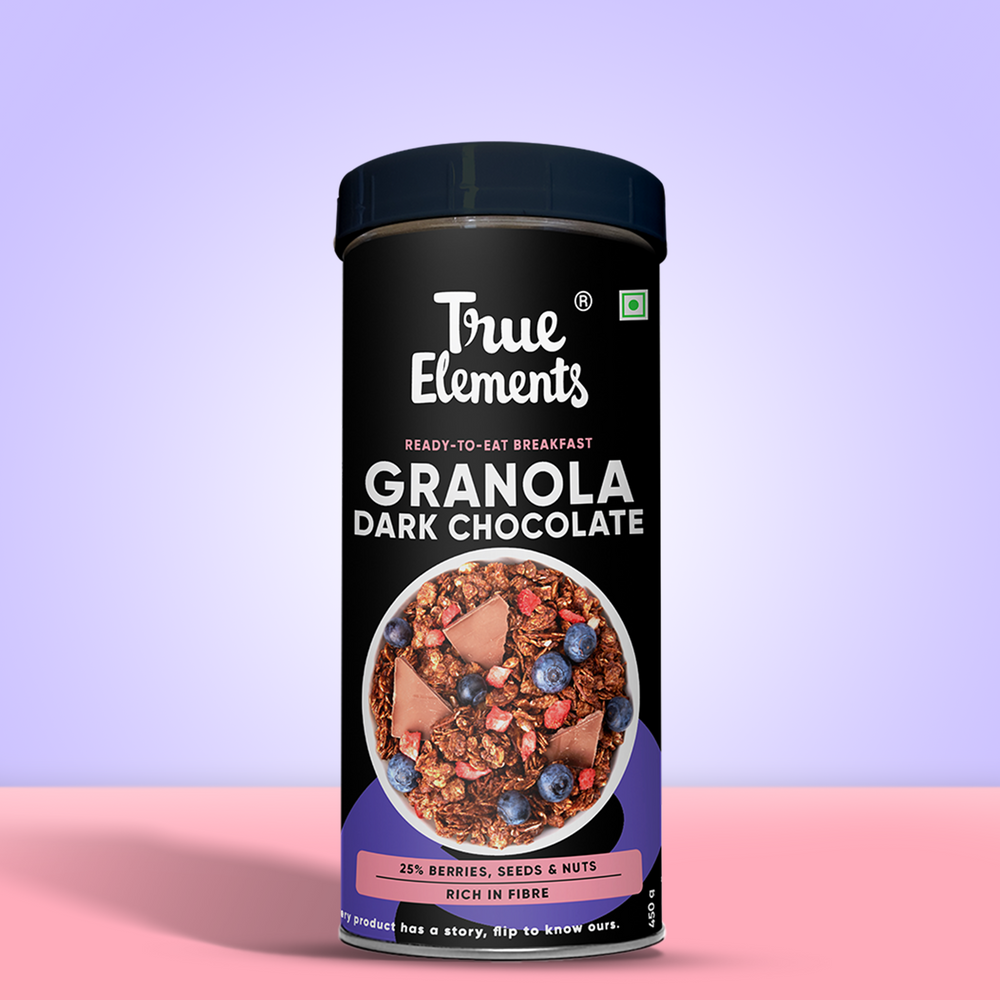 Baked Granola Almonds And Dark Chocolate 450gm