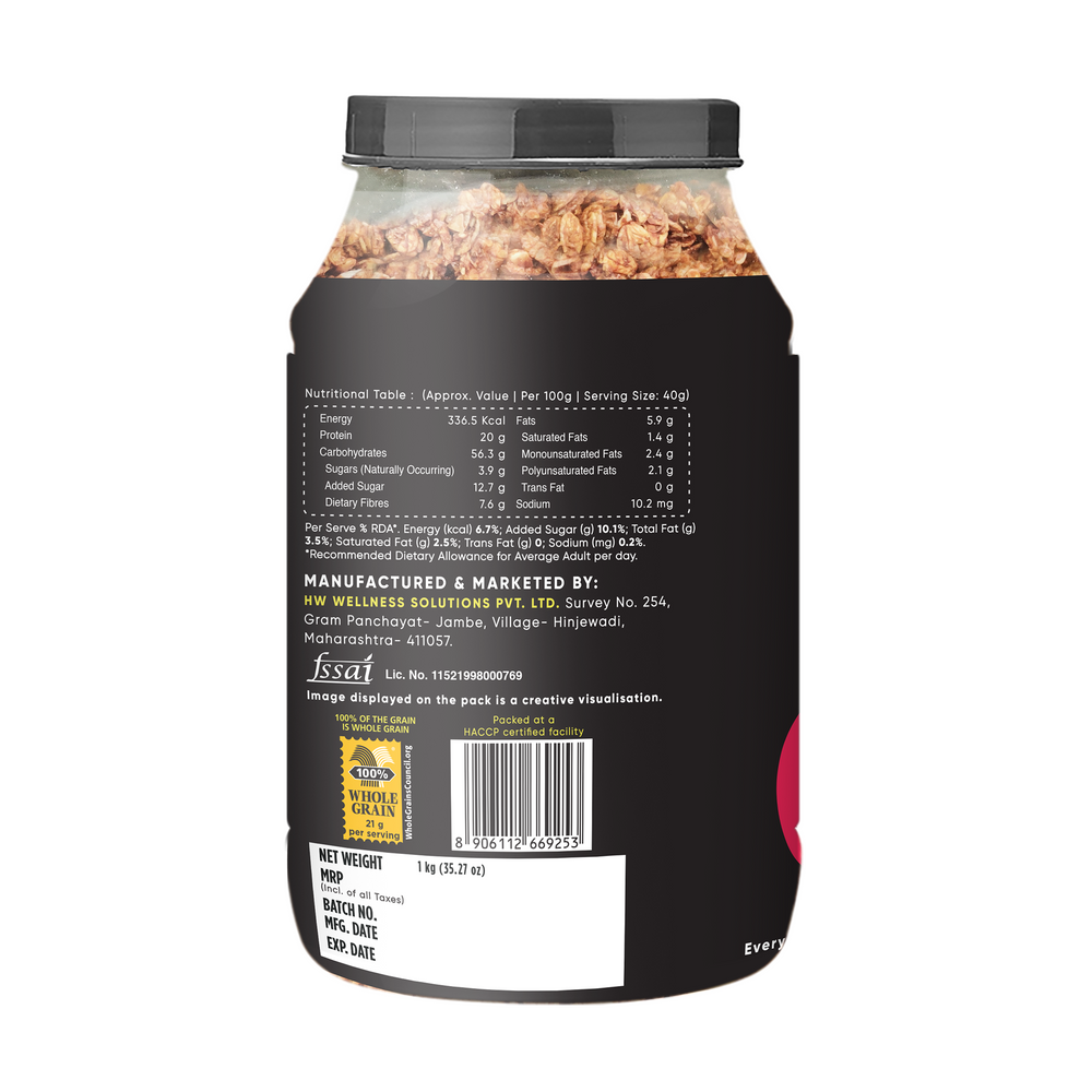 
                  
                    Protein Muesli and Protein Granola Combo (Super Muesli 1000gm & Protein Granola 140gm)
                  
                