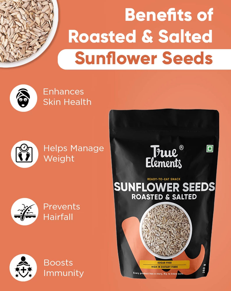 
                  
                    Roasted Sunflower Seeds Salted Crunch 500g
                  
                