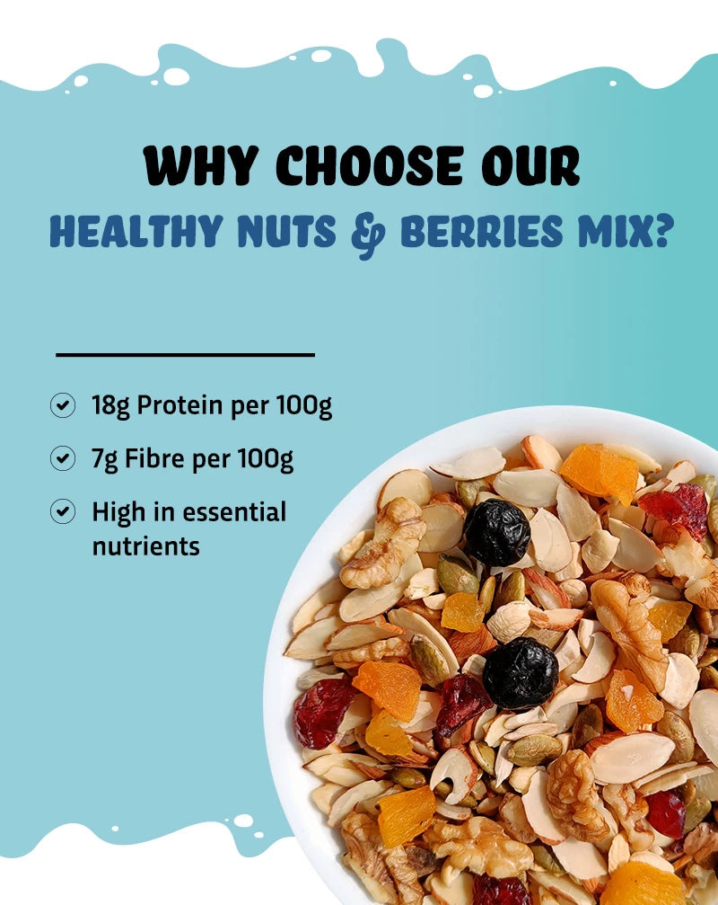 
                  
                    Healthy Nuts And Berries Mix 200gm
                  
                