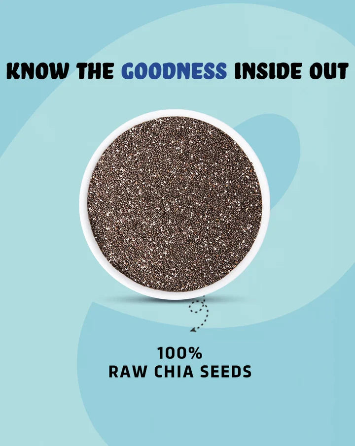 
                  
                    FREE 500g Refill Pack with Raw Chia seeds 750g
                  
                