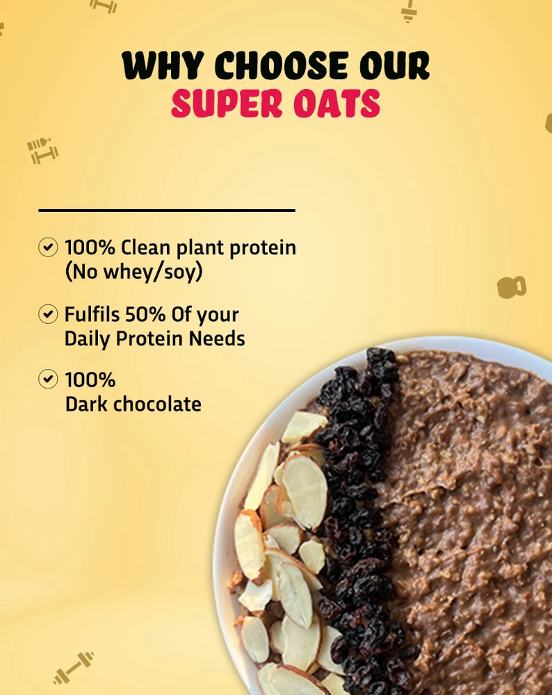
                  
                    Protein Oats Dark Chocolate - 21g Protein
                  
                