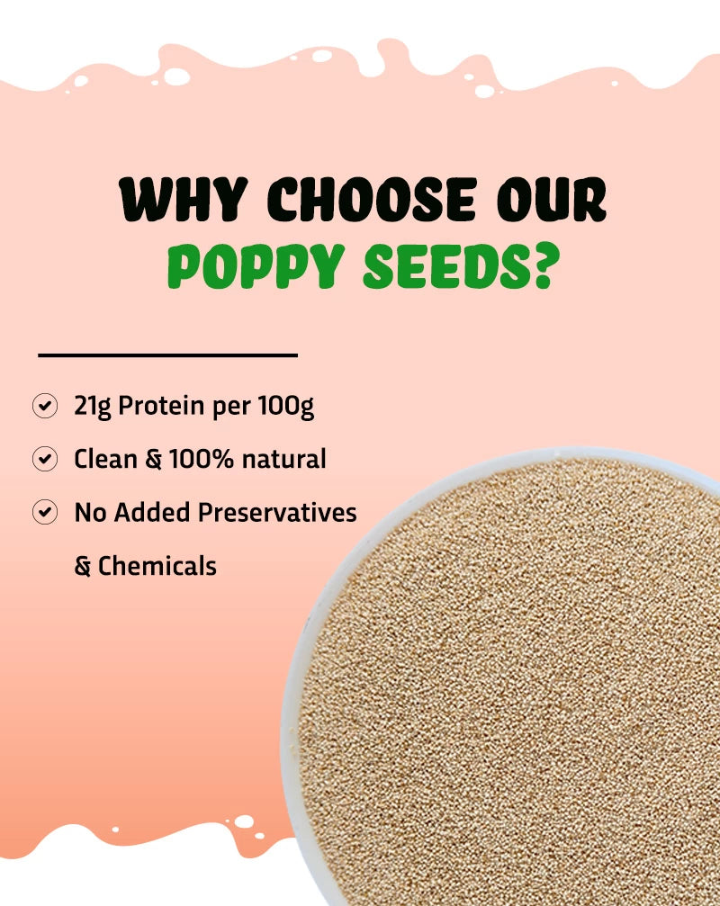
                  
                    Raw White Poppy Seeds 150gm - Khus Khus
                  
                