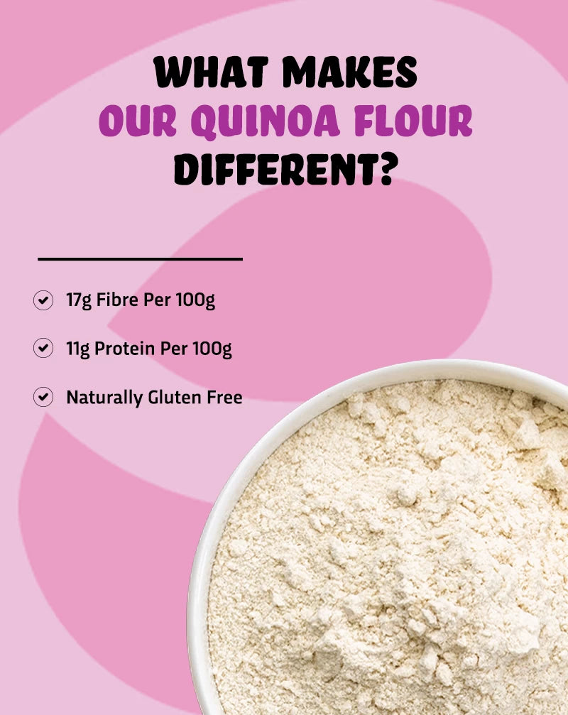 
                  
                    Quinoa Flour - Atta, Gluten Free Millet Flour
                  
                