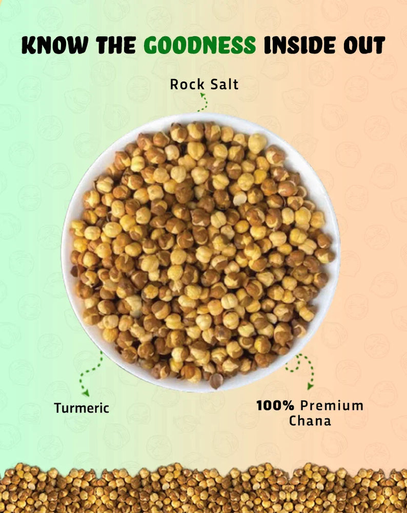 
                  
                    Roasted And Salted Chana 140gm - Pack of 3
                  
                