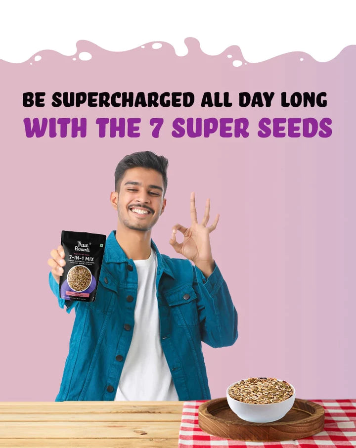 
                  
                    7 in 1 Super Seeds Mix 30gm
                  
                
