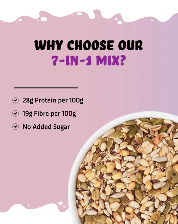 
                  
                    7 in 1 Super Seeds Mix 30gm
                  
                
