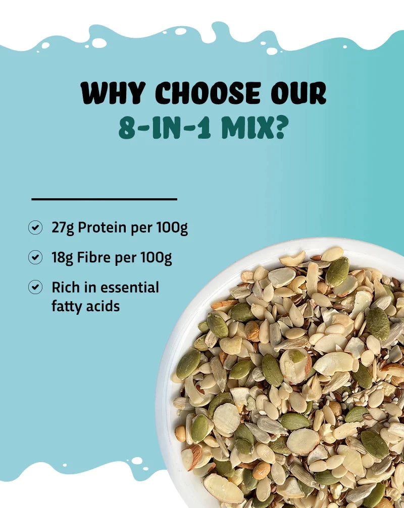 
                  
                    8 in 1 Seeds Mix - 125g
                  
                