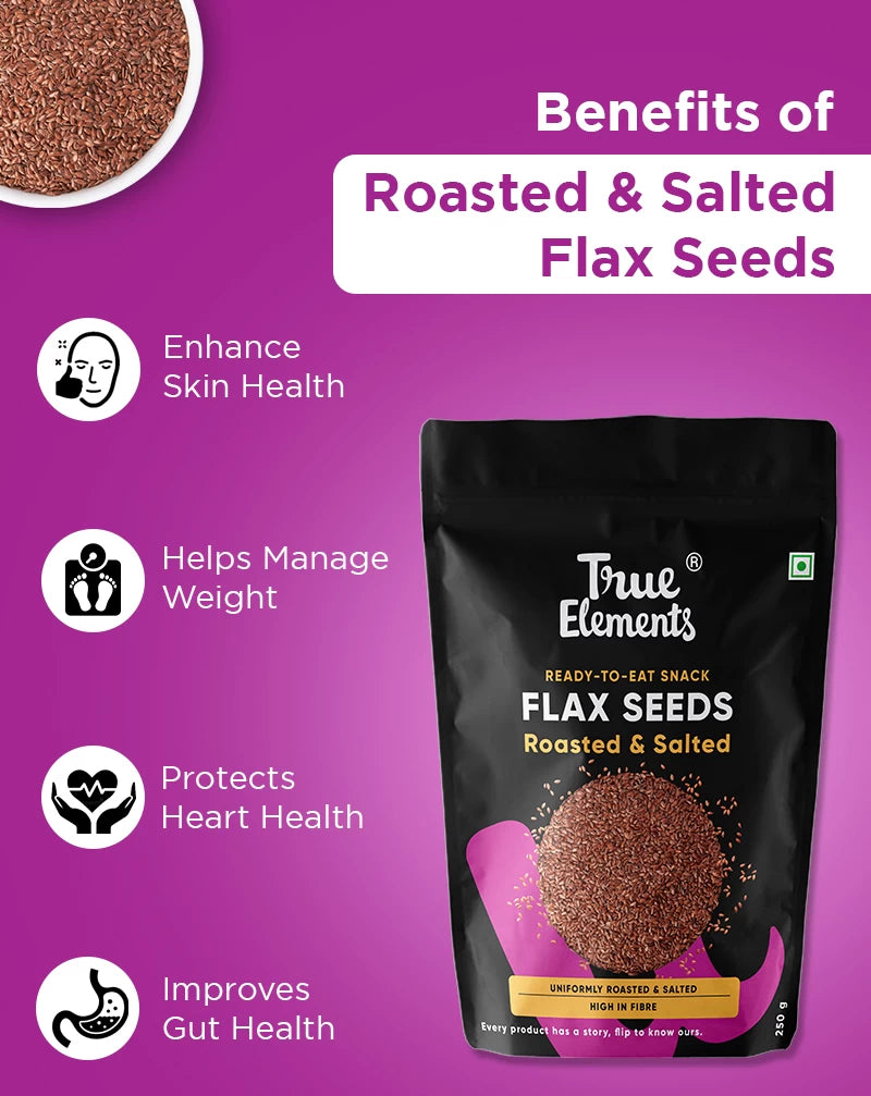 
                  
                    Roasted Flax Seeds Salted Crunch
                  
                