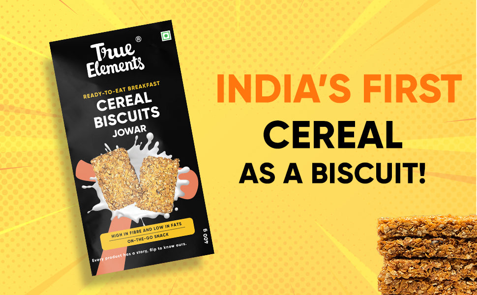 
                  
                    Cereal Biscuits 400gm - made with Jowar
                  
                